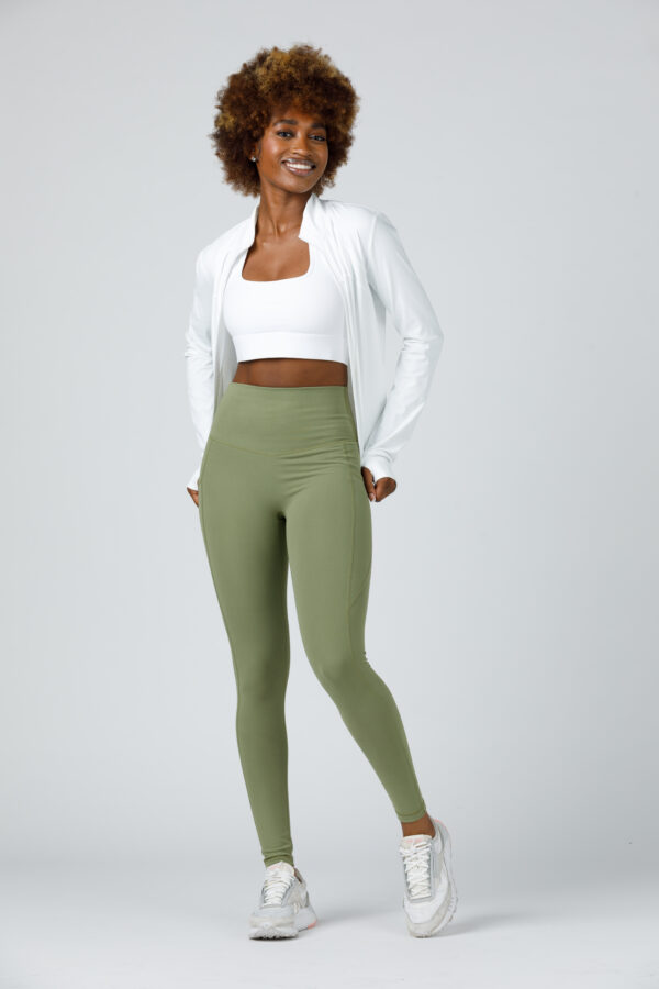 1c. Thick Yoga Pants with Front Pockets. - Image 21