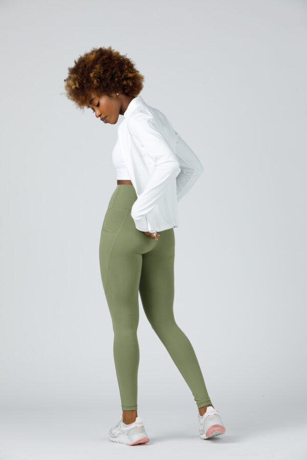 1c. Thick Yoga Pants with Front Pockets. - Image 23